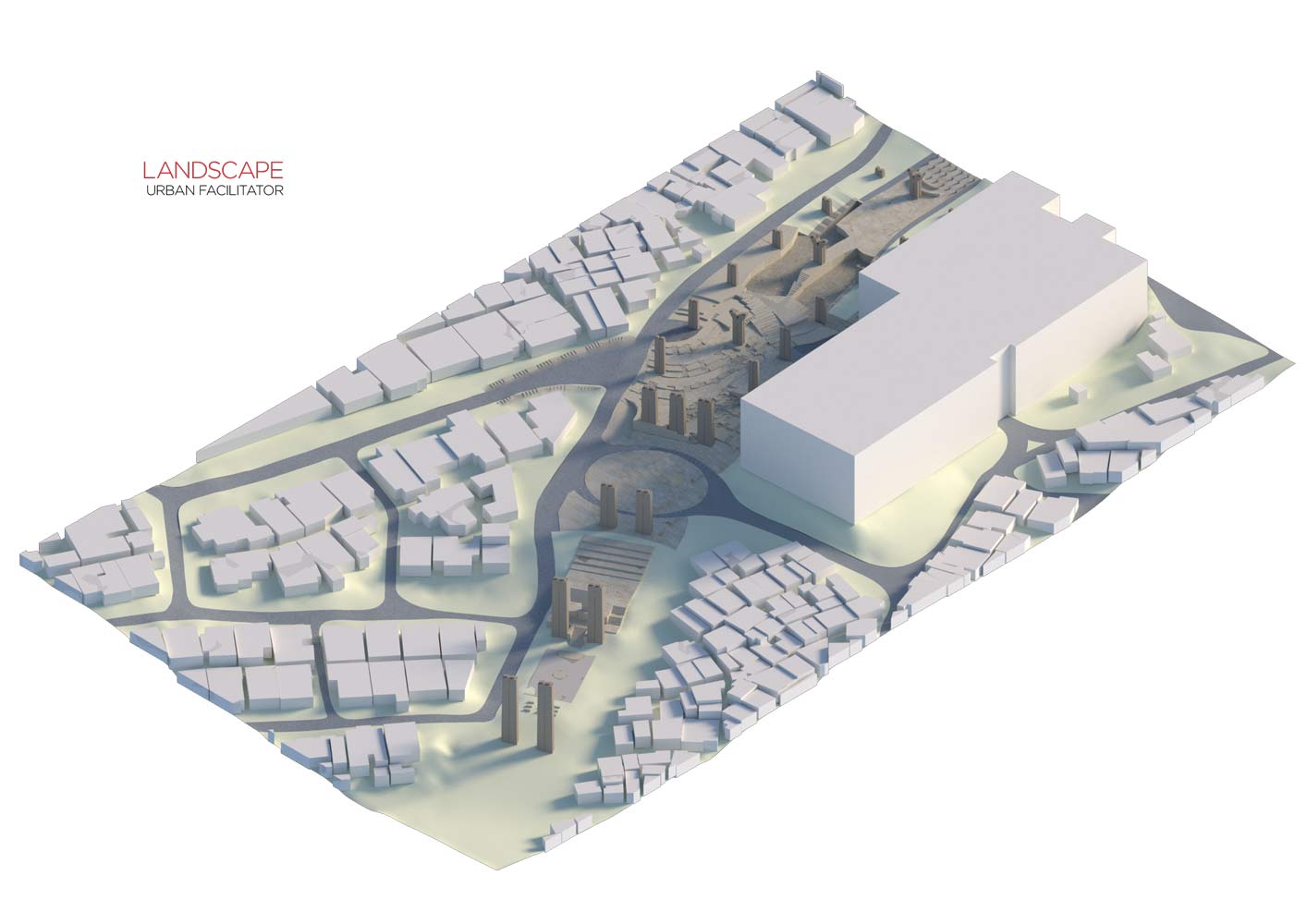 HYBRID SKATEPARK — Urban Facilitator - AXO