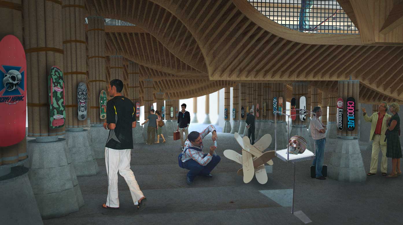 HYBRID SKATEPARK — Museum of Skate