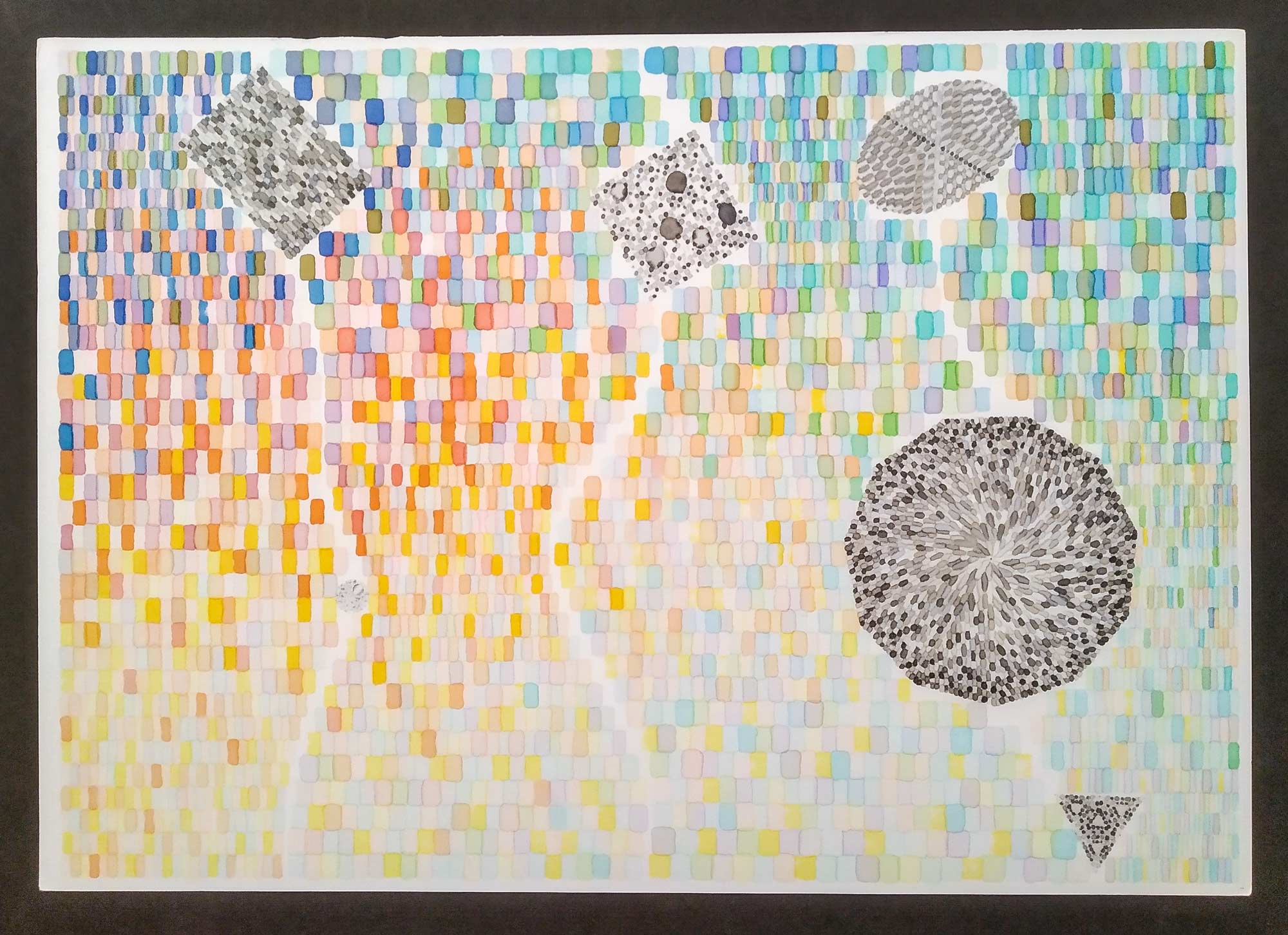 Where Is the Moon — Bleeding Version — original artwork by Matteo Biella, 2020