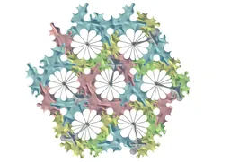 Pattern colored