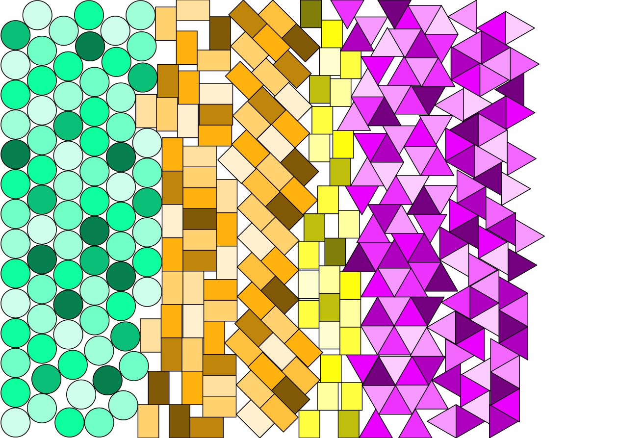 SPACE-TIME COMPOSITIONS — TRAY 5-CHAOS A