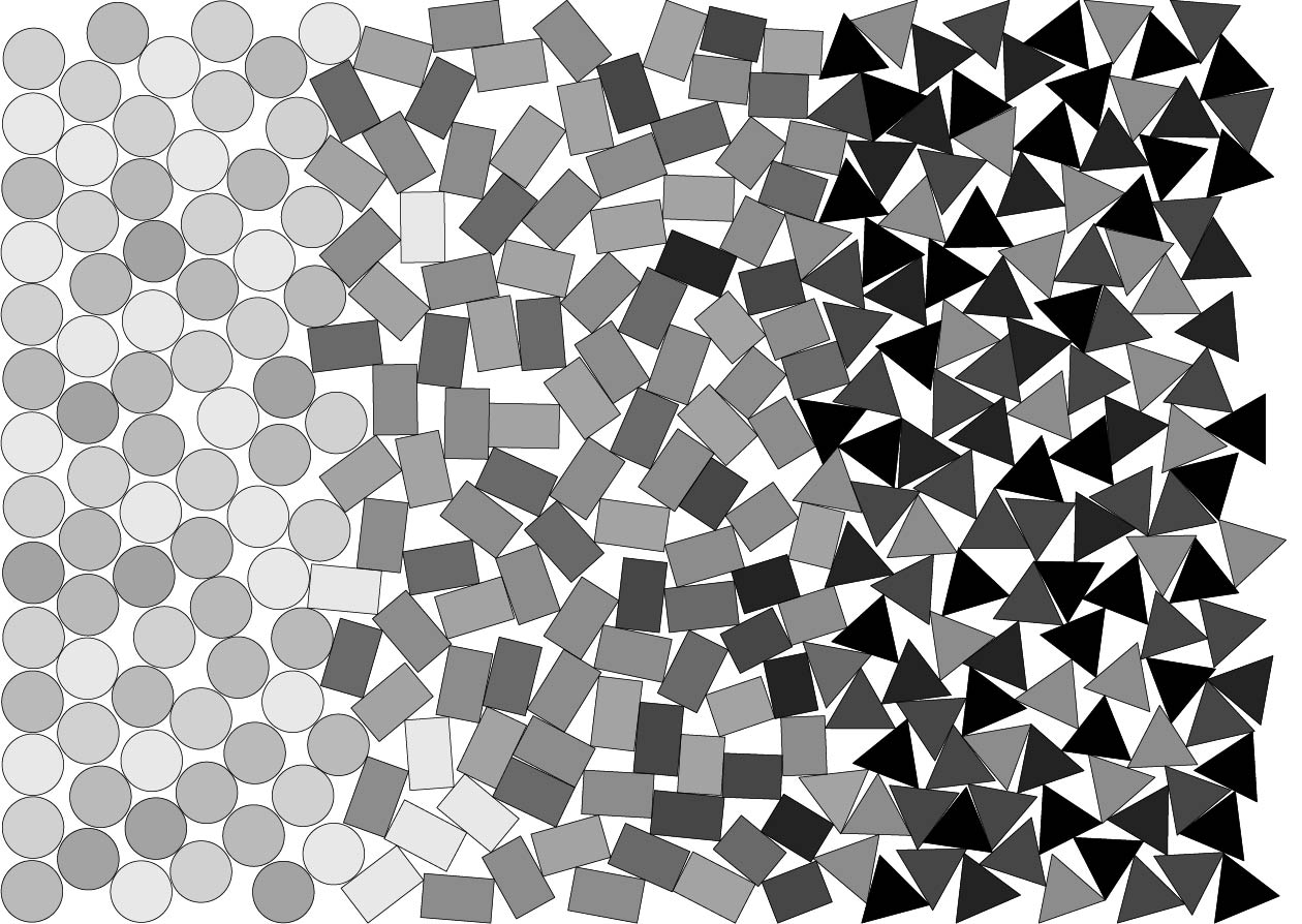 SPACE-TIME COMPOSITIONS — TRAY 5-CHAOS E