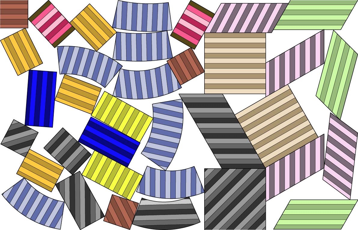 SPACE-TIME COMPOSITIONS — TRAY 7-CHAOS