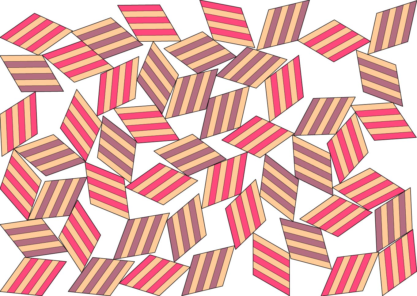 SPACE-TIME COMPOSITIONS — TRAY 2-CHAOS-A
